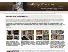 Tablet Screenshot of hartleym.funeralplan2.com