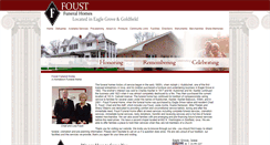 Desktop Screenshot of foust.funeralplan2.com