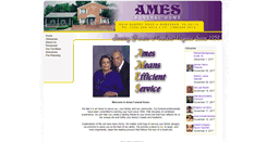 Desktop Screenshot of ames.funeralplan2.com