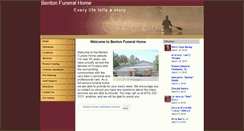 Desktop Screenshot of benton.funeralplan2.com