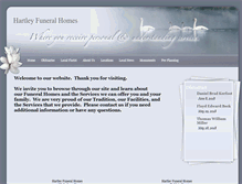 Tablet Screenshot of hartleyfh.funeralplan2.com